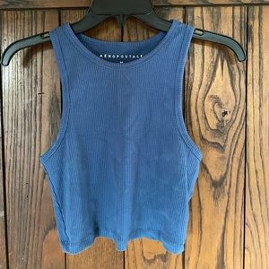 Aeropostale Medium women’s blue crop top